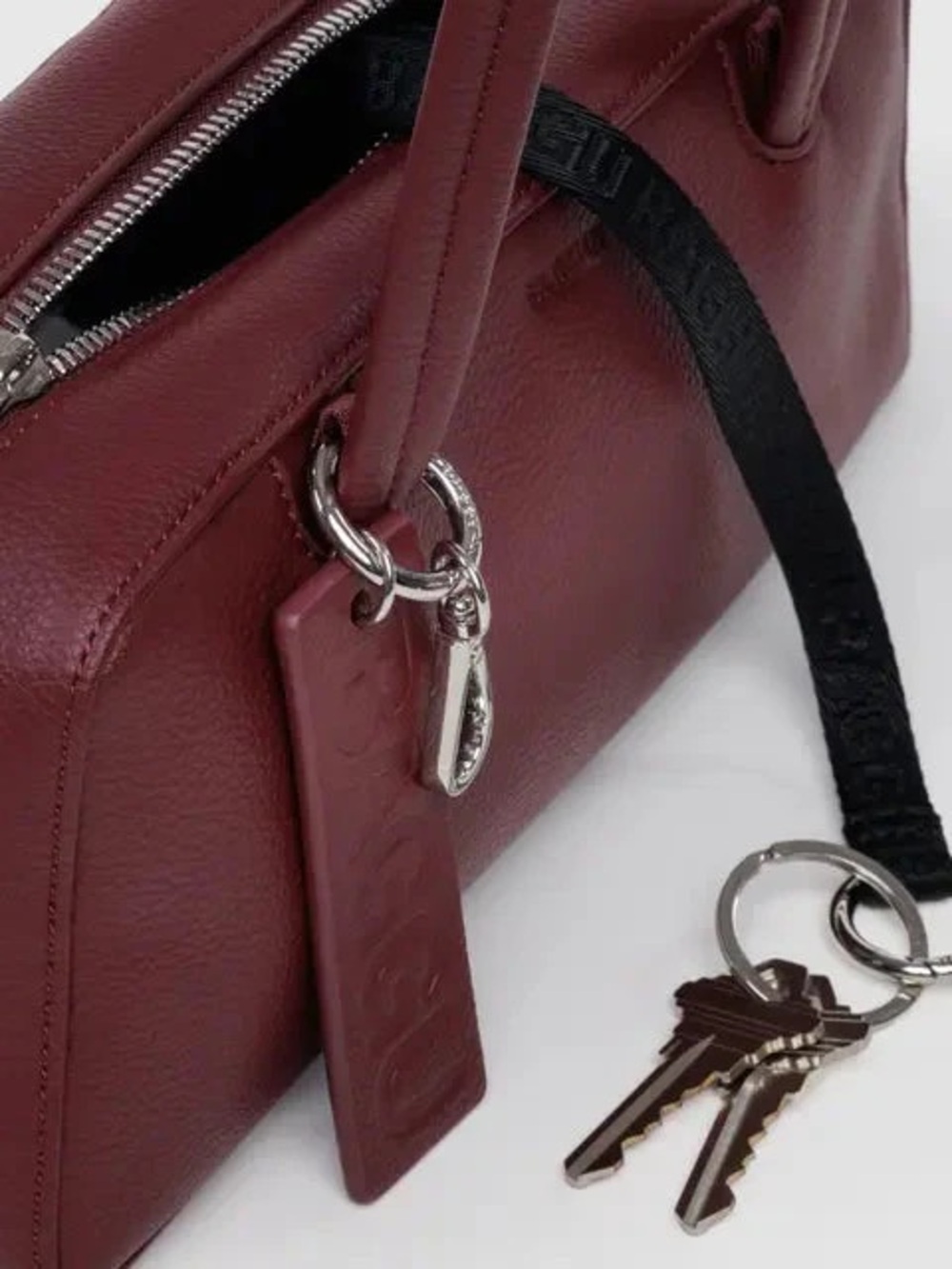 Baggu Small Vegan Leather Bowler Bag - Picture 3 of 7